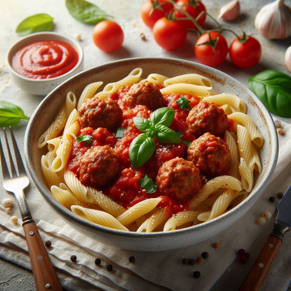 A vibrant image of freshly made pasta, showcasing the delicate strands of fettuccine twirled together.